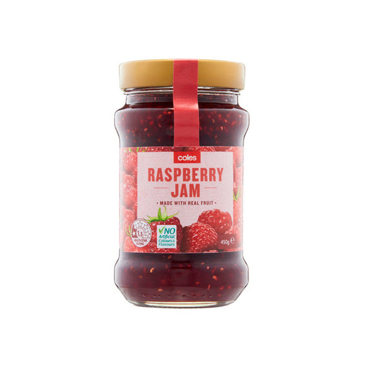 Coles Raspberry Jam | 450g