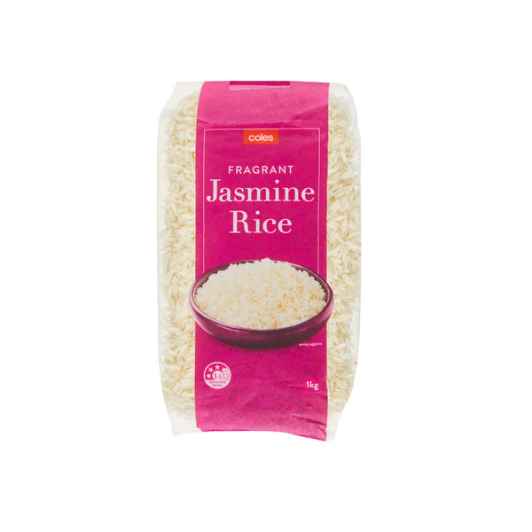 Coles Rice Jasmine | 1kg