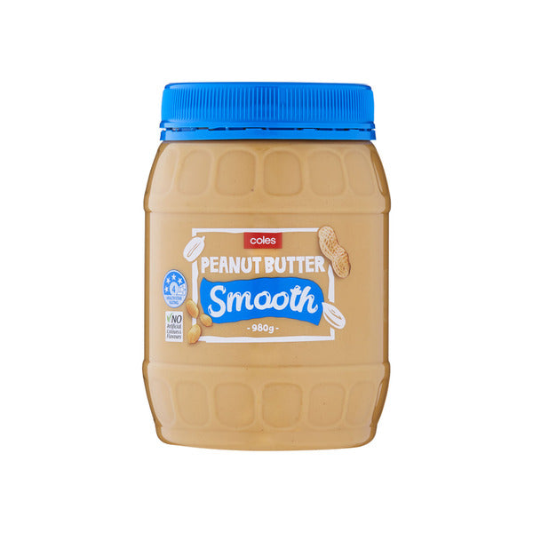 Coles Smooth Peanut Butter | 980g