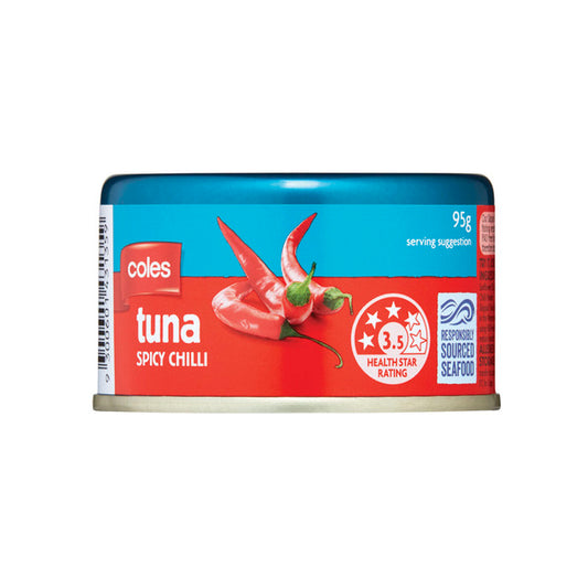 Coles Spicy Chilli Tuna | 95g