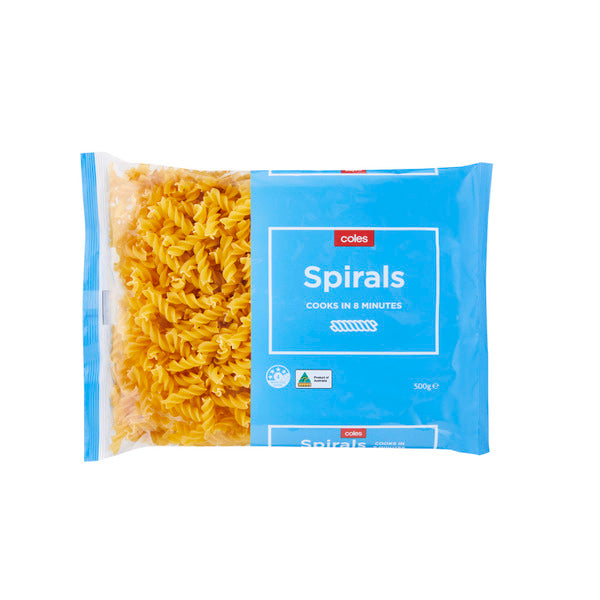 Coles Spirals Pasta | 500g