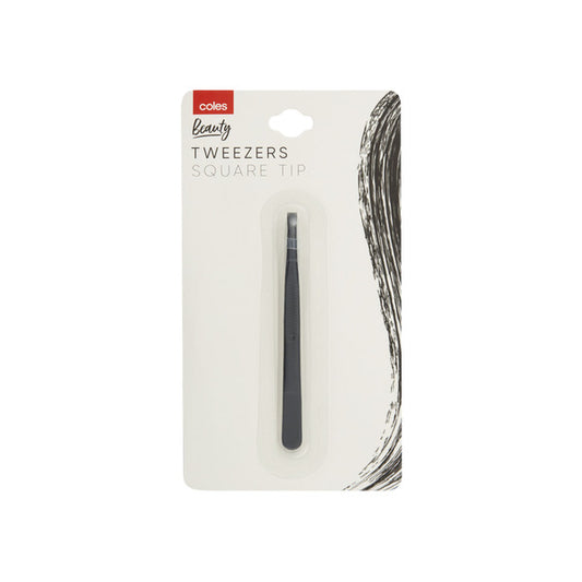 Coles Square Tip Tweezer | 1 pack