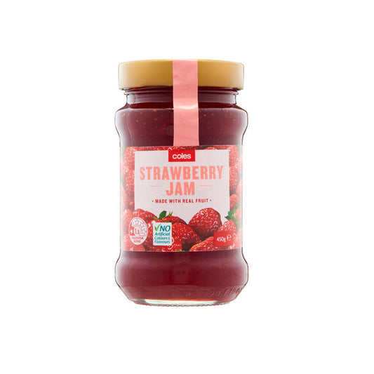 Coles Strawberry Jam | 450g