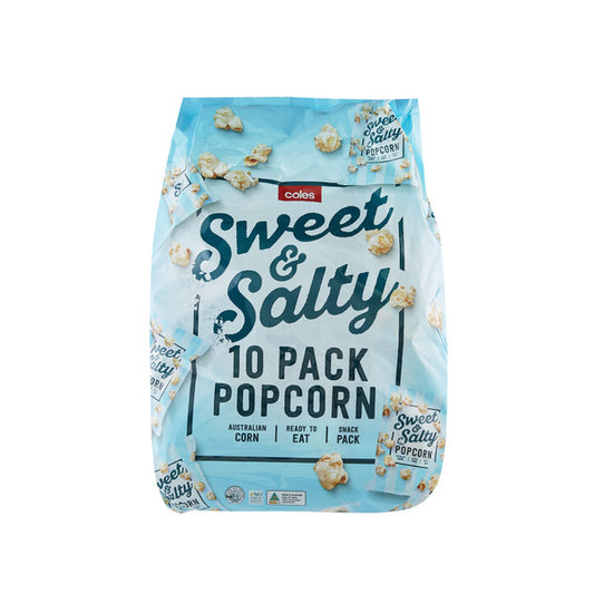 Coles Sweet & Salty 10 Pack | 200g