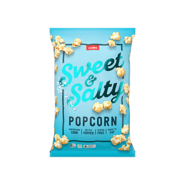 Coles Sweet & Salty Popcorn | 120g