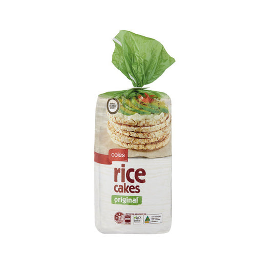Coles Thin Rice Cakes Natural | 150g