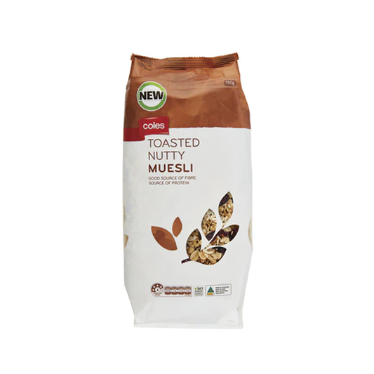 Coles Toasted Nutty Muesli | 750g