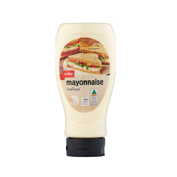Coles Traditional Mayonnaise | 470g