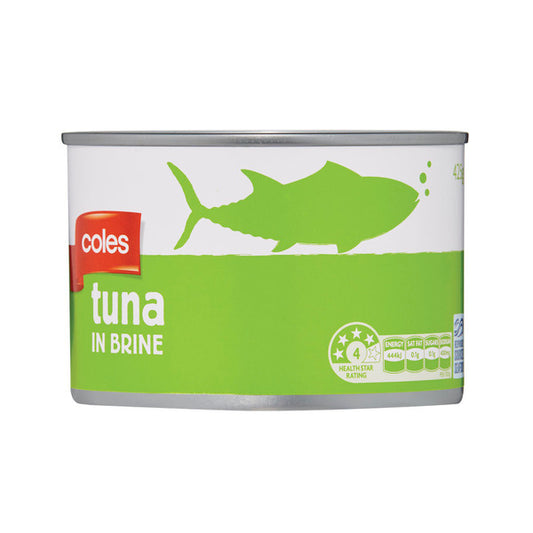 Coles Tuna in Brine | 425g