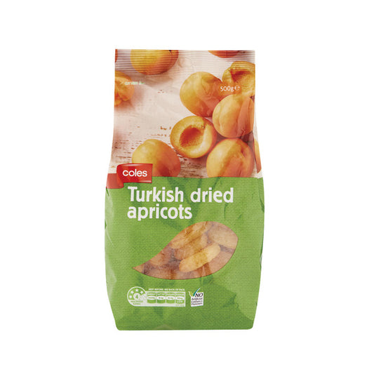 Coles Turkish Dried Apricots | 500g