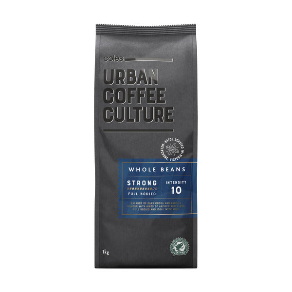 Coles Urban Coffee Culture Strong Beans | 1kg