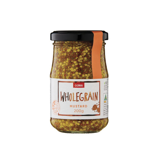 Coles Wholegrain Mustard | 200g