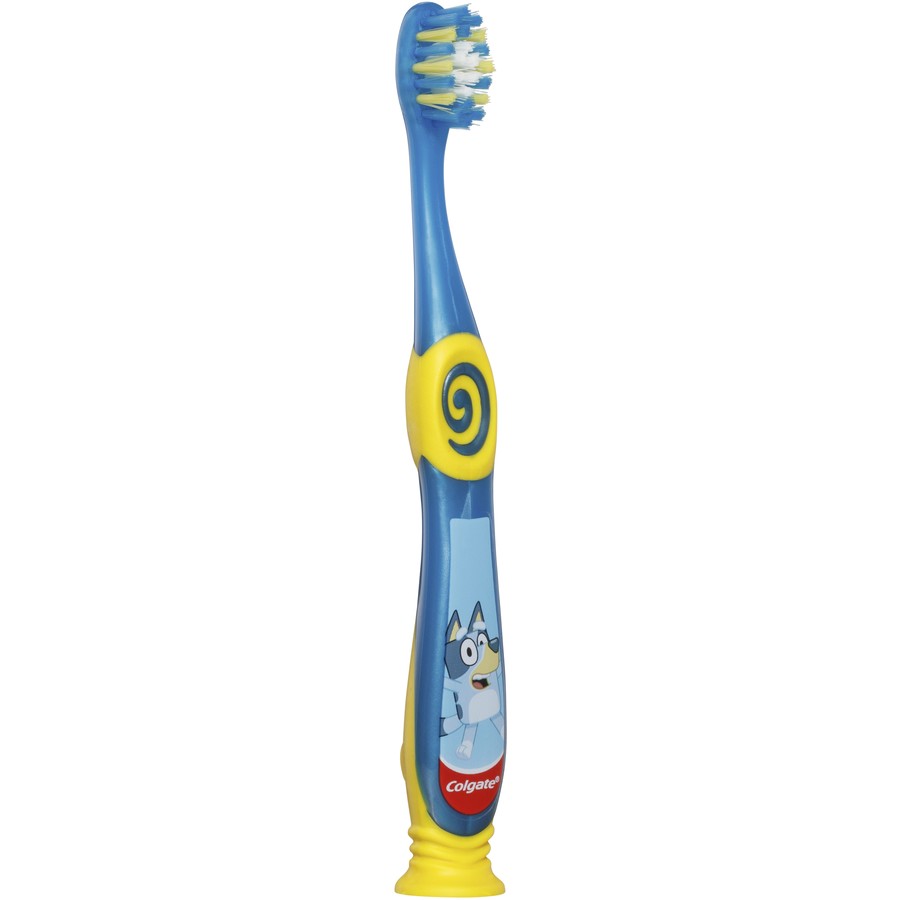 Colgate Kids Junior Bluey Manual Toothbrush for Children 2-5 Years 1 Pack - Extra Soft Bristles