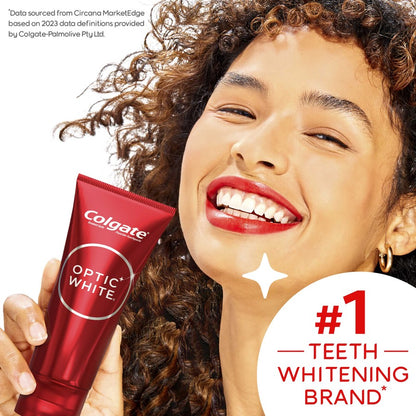 Colgate Optic White Purple Teeth Whitening Toothpaste 100g