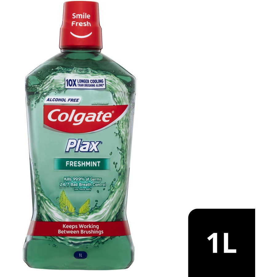 Colgate Plax Mouthwash 1L - Freshmint