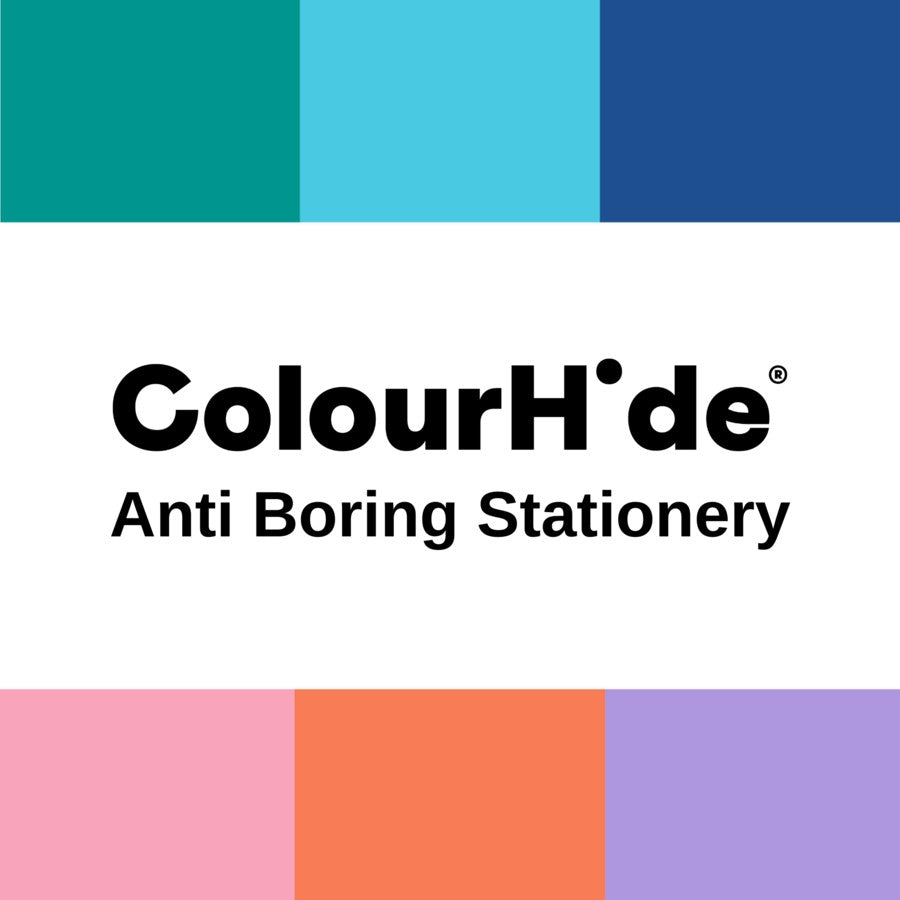 ColourHide A4 120 Page Notebook - Peach