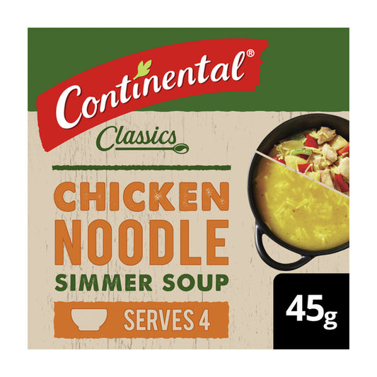Continental Chicken Noodle Soup Serves 4 | 45g x 2 Pack