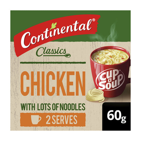 Continental Cup A Soup Chicken With Lots of Noodles Serves 2 | 60g