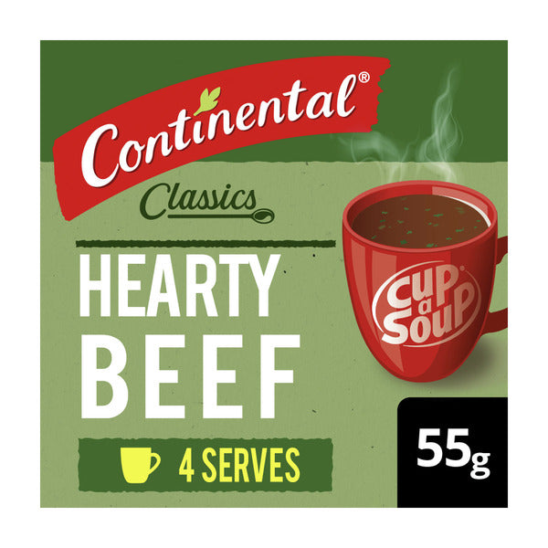 Continental Cup A Soup Hearty Beef Soup Serves 4 | 55g – Shop & Dispatch