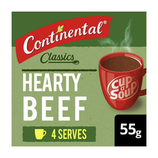 Continental Cup A Soup Hearty Beef Soup Serves 4 | 55g