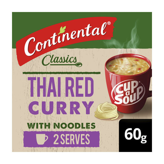 Continental Cup A Soup Thai Red Curry Serves 2 | 60g