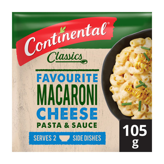 Continental Macaroni Cheese Pasta & Sauce Serves 3 | 105g