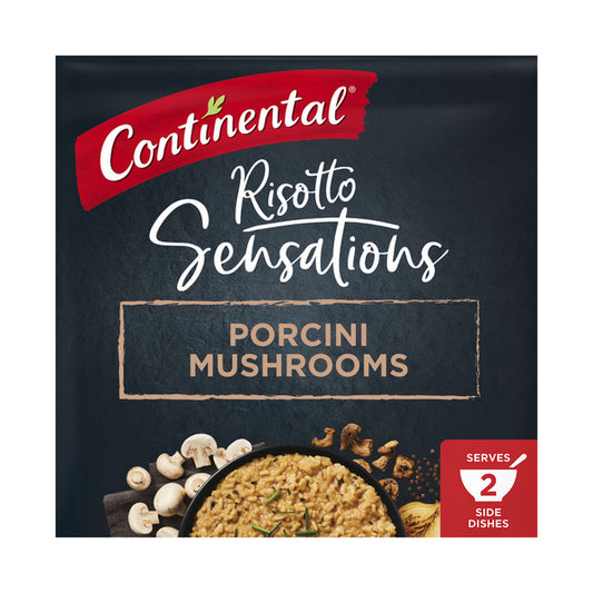 Continental Mushroom & Chive Risotto Serves 3 | 115g