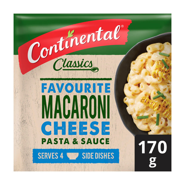 Continental Pasta And Sauce Family Macaroni Cheese | 170g