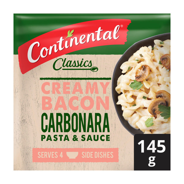 Continental Pasta & Sauce Family Bacon Carbonara | 145g
