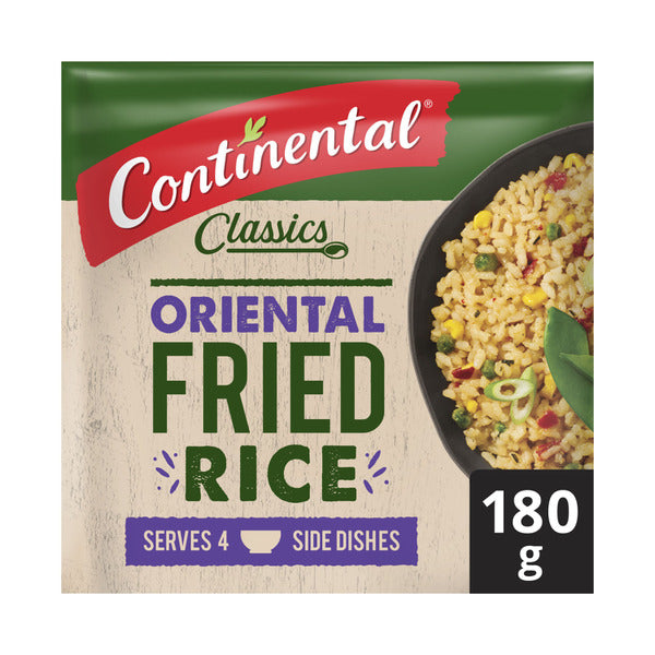 Continatal Rice Continental Rice Oriental Fried | 180g – Shop & Dispatch