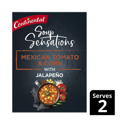 Continental Sensations Soup Mexican Tomato & Corn Serves 2 | 55g