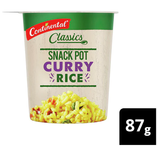 Continatal Rice Continental Snack Pot Curry Rice | 87g – Shop & Dispatch