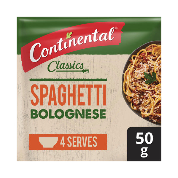 Continental Spaghetti Bolognaise Recipe Base Serves 4 | 50g