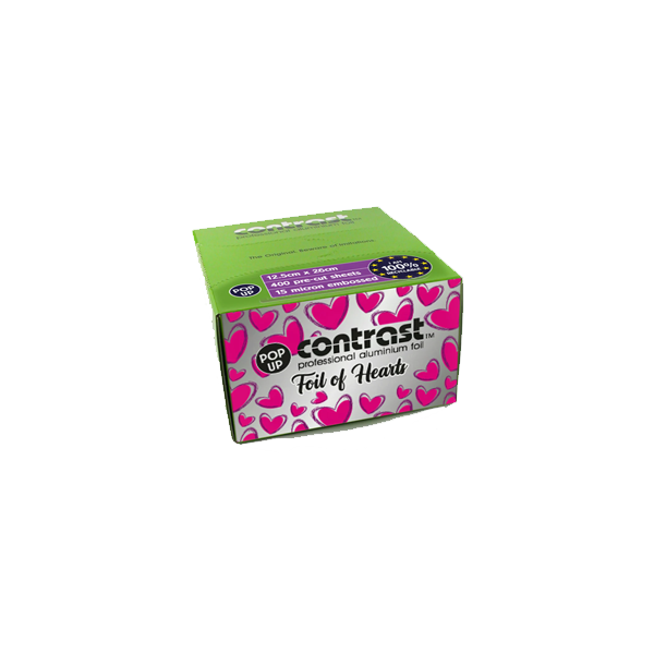 Contrast Foil Of Hearts 15 Micron Pop Up Foil