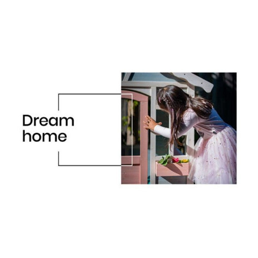 Cottage Style Wooden Childrens Playhouse