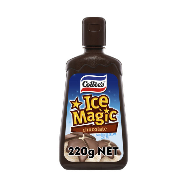 Cottees Ice Magic Chocolate Ice Cream Topping | 220g