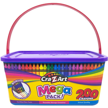 Cra-Z-Art Stationery Mega Pack Crayons 200 Pieces