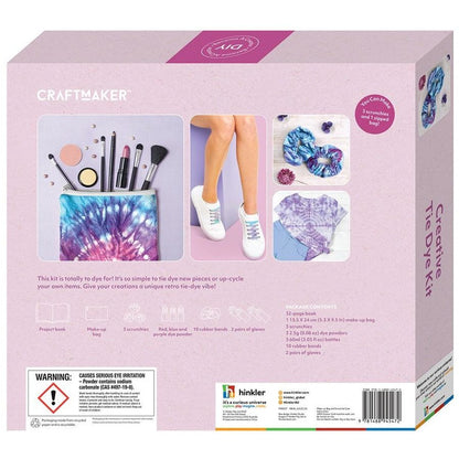 Craft Maker Creative Tie Dye Kit Deluxe Art/Craft Set DIY Hobby Project