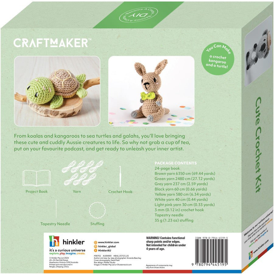 Craft Maker Cute Animals Crochet Kit