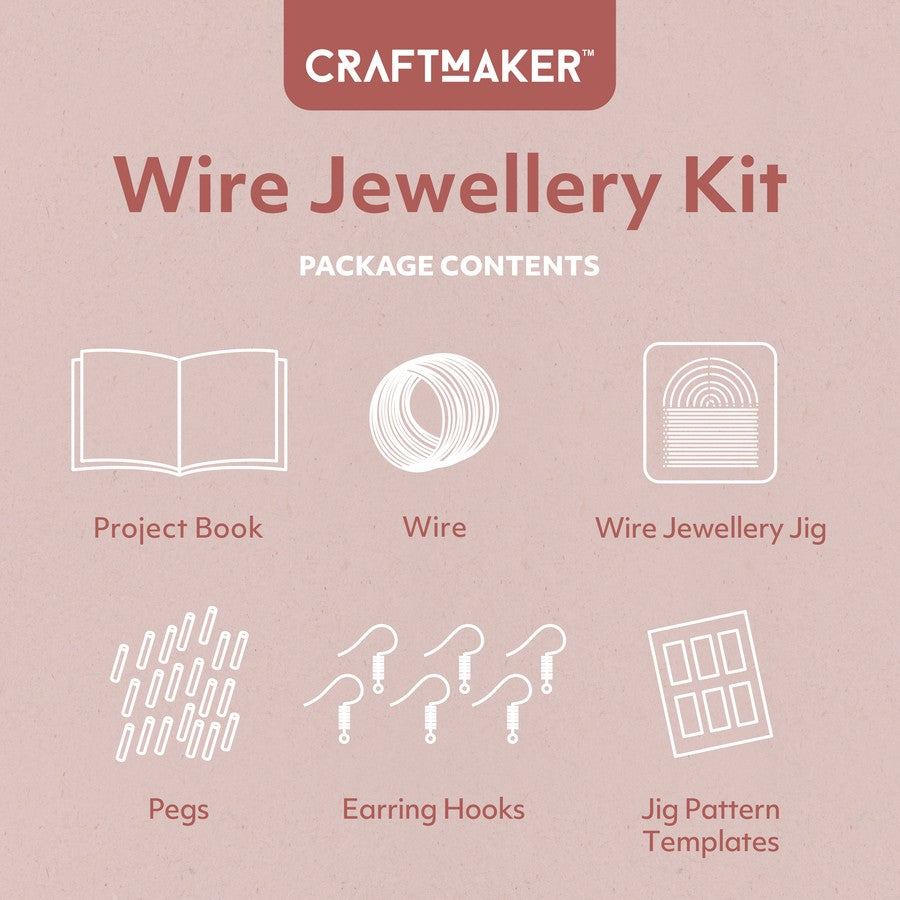 Craft Maker Wire Jewellery Kit