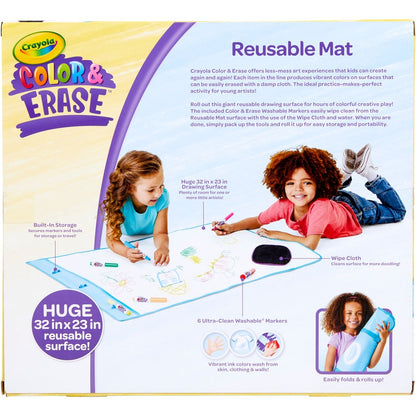 Crayola Color & Erase Reusable Mat