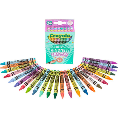 Crayola Colors of Kindness 24 Crayons