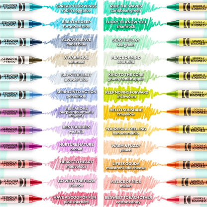 Crayola Colors of Kindness 24 Crayons