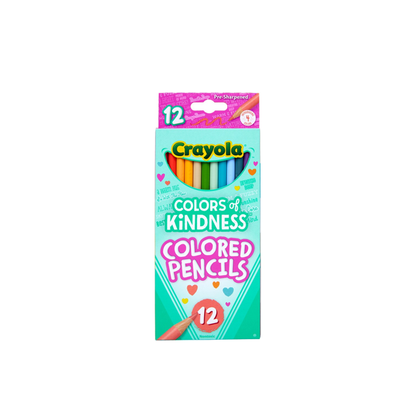 Crayola Colors of Kindness Colored Pencils 12 Pack