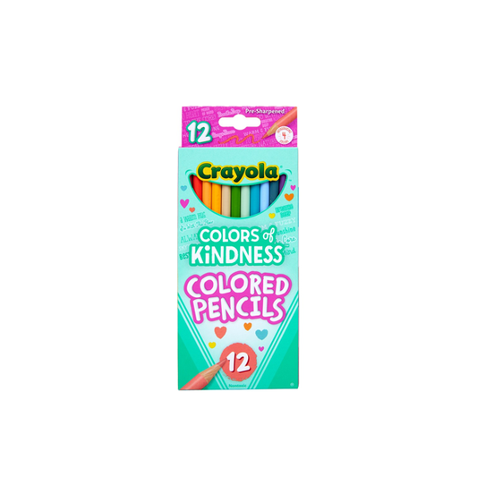 Crayola Colors of Kindness Colored Pencils 12 Pack
