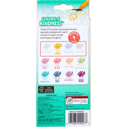 Crayola Colors of Kindness Colored Pencils 12 Pack