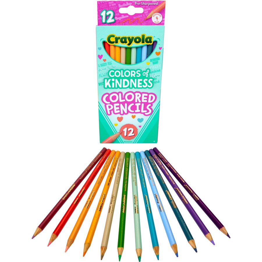 Crayola Colors of Kindness Colored Pencils 12 Pack