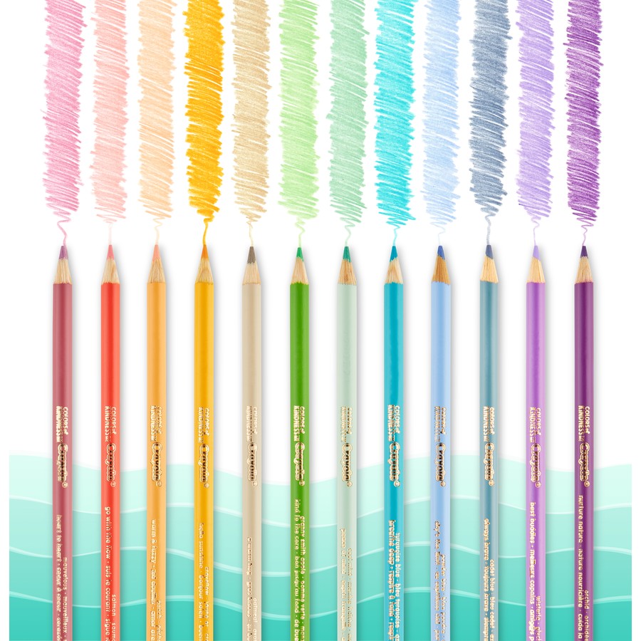Crayola Colors of Kindness Colored Pencils 12 Pack