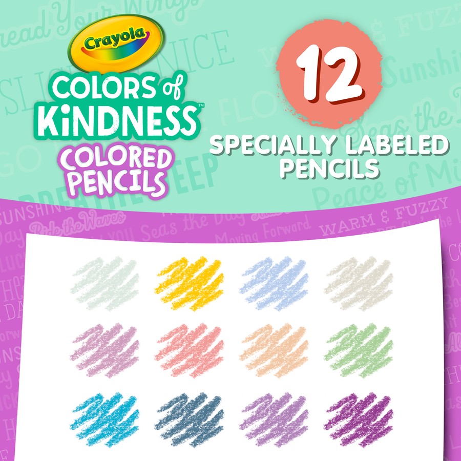 Crayola Colors of Kindness Colored Pencils 12 Pack