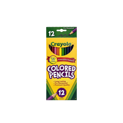 Crayola Coloured Pencils 12 Pack